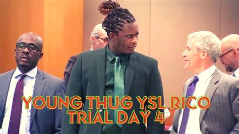 ysl records jail|YSL rico trial live.